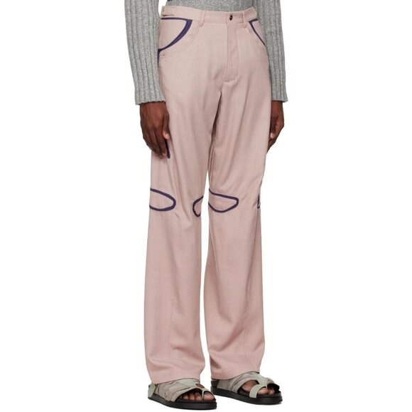 Kiko Kostadinov Giran Trousers by Kiko Kostadinov 46 S Beige NWT - Picture 13 of 15